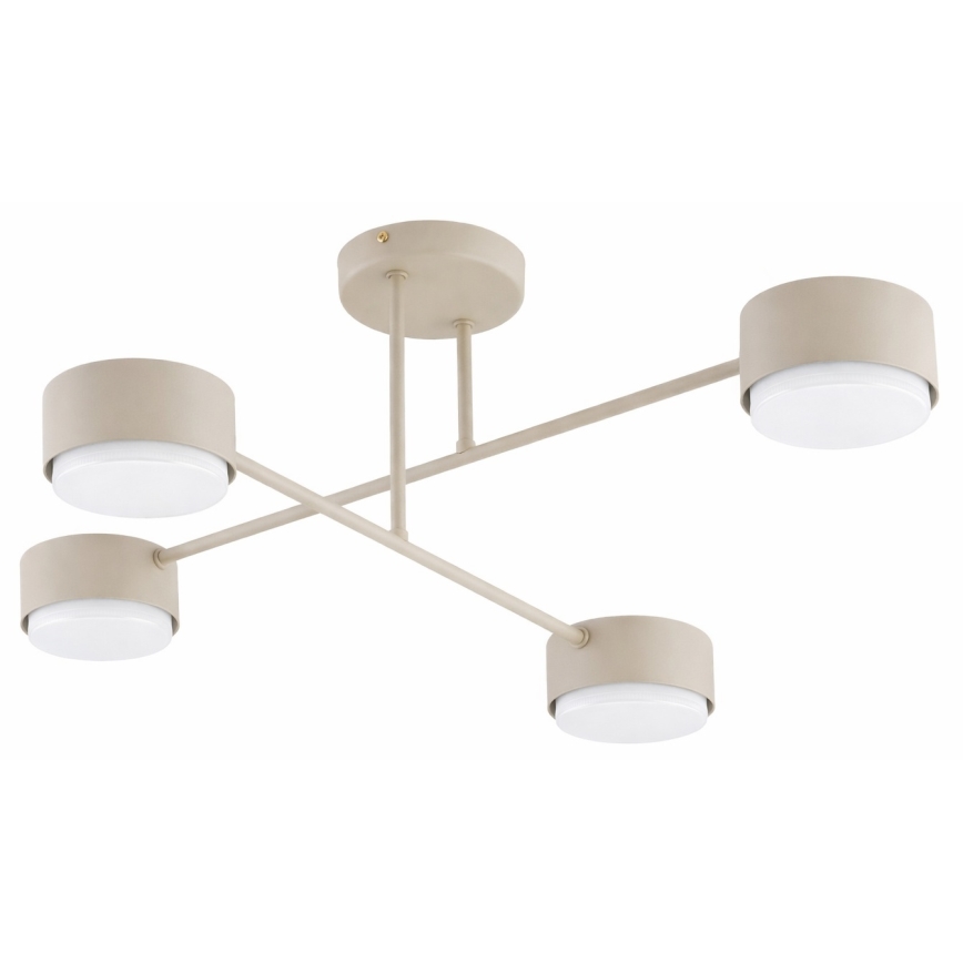 Brilagi - LED RGB+CCT dimmelhető felületre szerelhető csillár MONO 4xGX53/14W/230V 2700-6500K Wi-Fi Tuya fekete