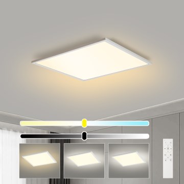 Brilagi - Dimmelhető SLIMFRAME LED mennyezeti lámpatest LED/36W/230V 45x45 cm 3000-6000K fehér + távirányító