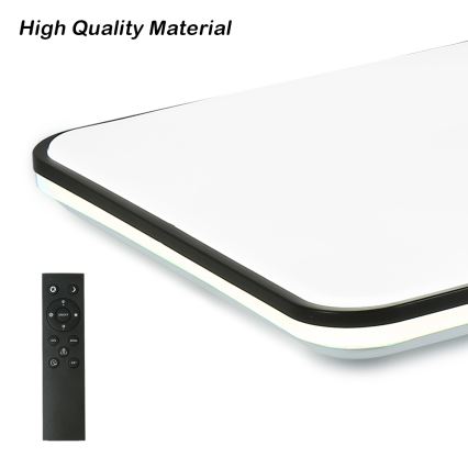 Brilagi - Fényerőszabályozható mennyezeti SMART LED lámpa LED/24W/230V 43x43 cm 3000-6000K Wi-Fi Tuya Beacon + távirányító