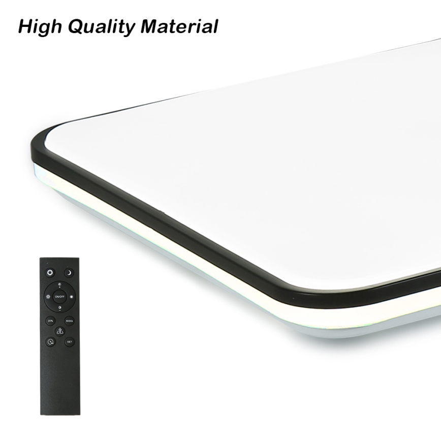 Brilagi - Fényerőszabályozható mennyezeti SMART LED lámpa LED/24W/230V 43x43 cm 3000-6000K Wi-Fi Tuya Beacon + távirányító