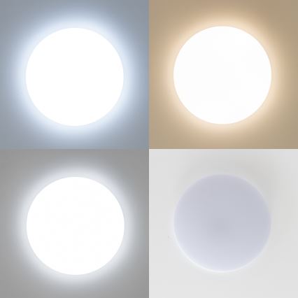 Brilagi - Dimmelhető SMART LED mennyezeti lámpatest, 36W/230V, átm. 48 cm, 3000–6000K, Wi‑Fi (Tuya) Beacon + távirányító