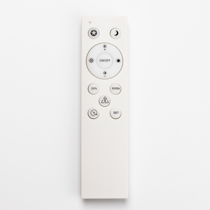 Brilagi - Dimmelhető SMART LED mennyezeti lámpatest, 36W/230V, átm. 48 cm, 3000–6000K, Wi‑Fi (Tuya) Beacon + távirányító