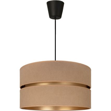 Brilagi - DUO-DUO kábeles csillár 1xE27/60W/230V átm. 40 cm bézs/arany