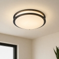 Brilagi - ELARO mennyezeti lámpatest 4xE27/40W/230V, átmérő 41 cm, fekete
