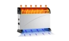 Brilagi - Elektromos konvektoros fűtőtest 750/1250/2000W termosztát