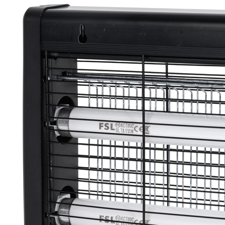 Brilagi - Elektromos rovarcsapda 2xUV/18W/230V 100 m2 fekete