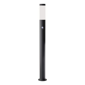 Brilagi - ELIA kültéri lámpa mozgásérzékelővel, 1x E27/20W/230V, IP44, 100 cm, antracit