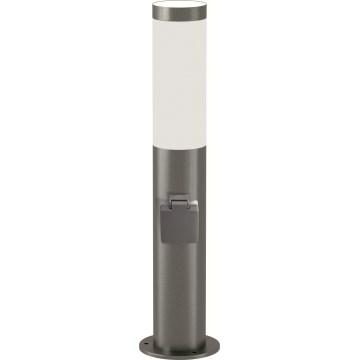 Brilagi - ELIA LED RGBW dimmelhető kültéri lámpa aljzattal 1xE27/6,5W/230V 2700-6500K IP44 Wi-Fi 50 cm matt króm