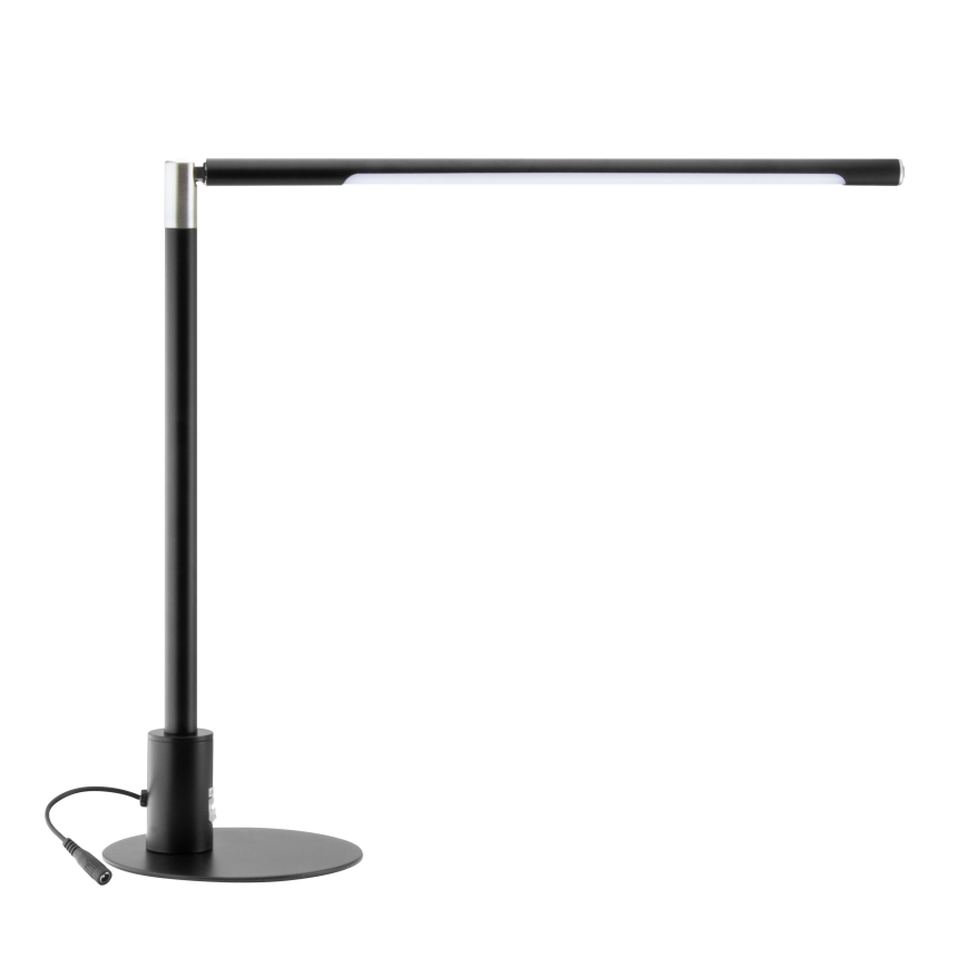 Brilagi - Dimmelhető, érintésvezérelt asztali LED-lámpa USB-portokkal VARIO LED/7W/230V 3000-6500K CRI 96 fekete