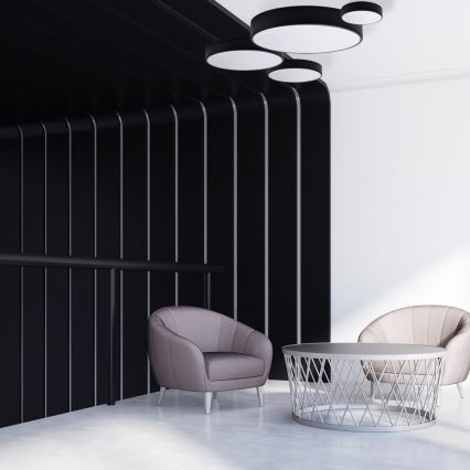 Brilagi - Érzékelős mennyezeti lámpa CLARE 1xE27/40W/230V átm. 20 cm fekete