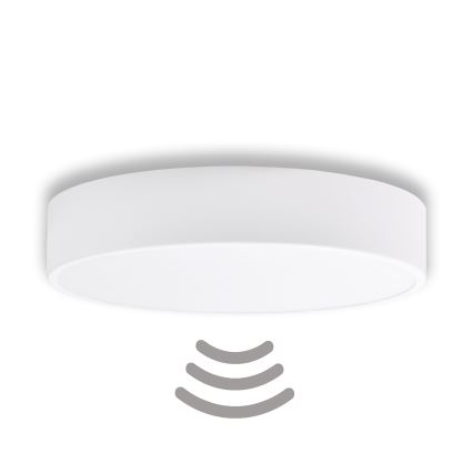 Brilagi - Érzékelős mennyezeti lámpa CLARE 3xE27/24W/230V átm. 40 cm fehér