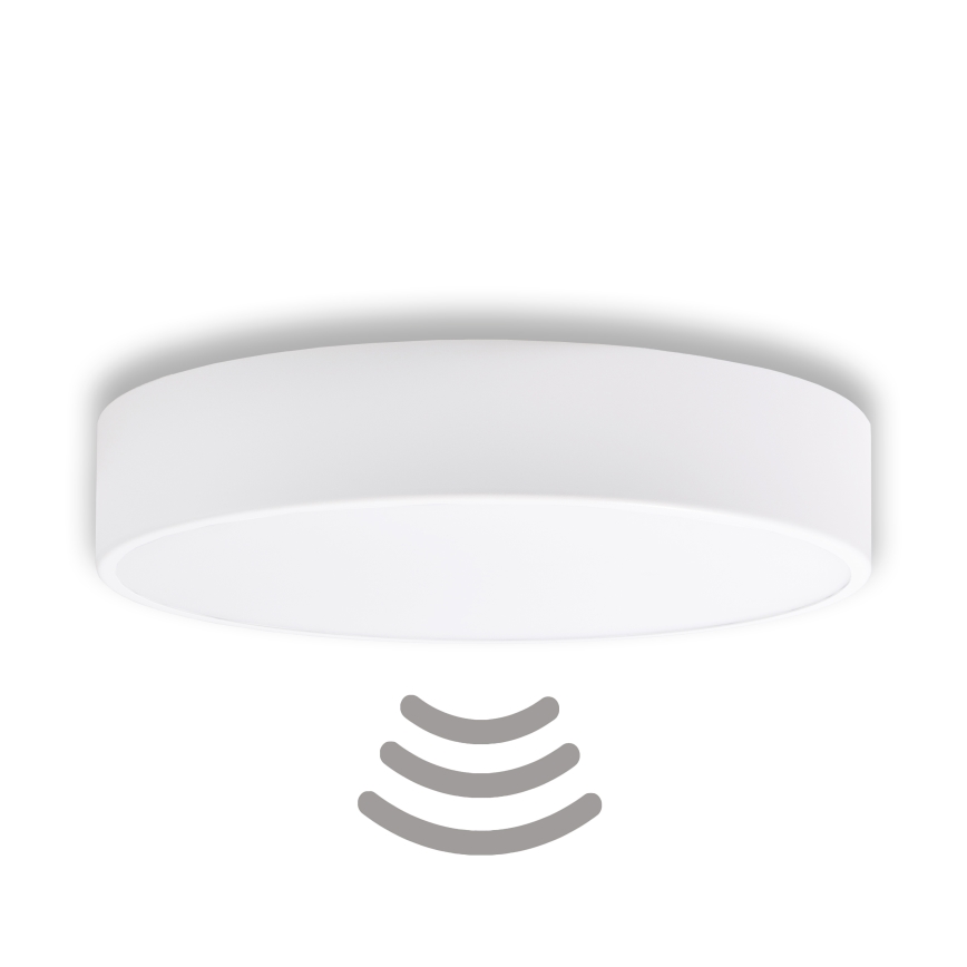 Brilagi - Érzékelős mennyezeti lámpa CLARE 3xE27/40W/230V átm. 40 cm fehér