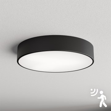 Brilagi - Érzékelős mennyezeti lámpa CLARE 3xE27/40W/230V átm. 40 cm fekete