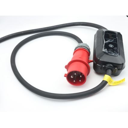 Brilagi - EV utazó töltőállomás elektromos autókhoz FAST AC Típus 2 16A/380V 11kW + dugó 230V, 3,7kW 5m + tok