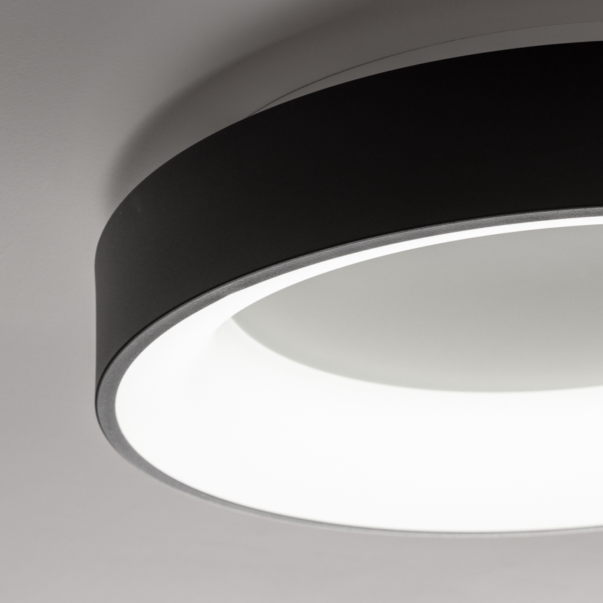 Brilagi - LED dimmelhető mennyezeti lámpa FALCON LED/80W/230V 3000-6500K Ø 60 cm fekete + távirányító