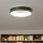 Brilagi - FALCON LED fényerőszabályozható mennyezeti lámpatest LED/40W/230V 3000-6500K átm. 45 cm fekete + távirányító