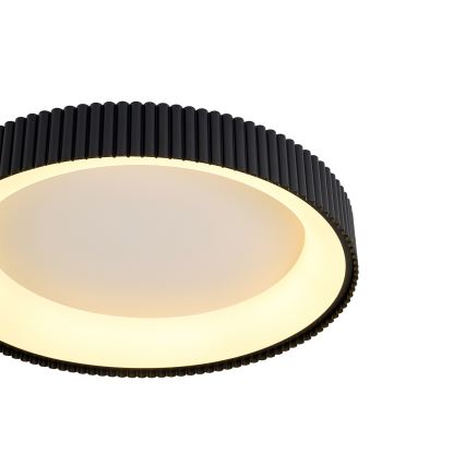 Brilagi - LED dimmelhető mennyezeti lámpa FALCON MODERN LED/30W/230V 3000-6500K Ø 40 cm fekete + távirányító