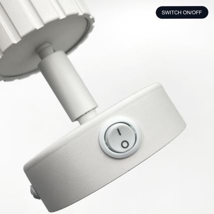 Brilagi - Fali irányítható spotlámpa CRISPINA 1xGU10/10W/230V fehér