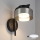 Brilagi - Fali lámpa AURA LUX 1xGX53/30W/230V fekete/füstszínű