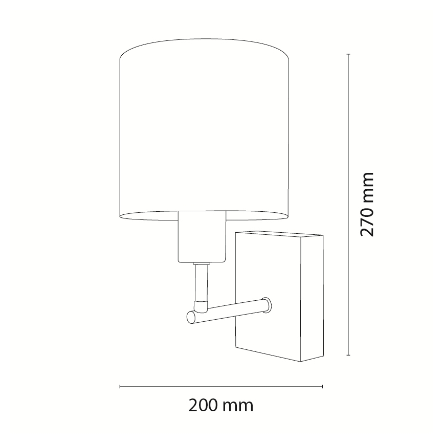 Brilagi - Gyermek fali lámpa BOBO WOOD 1xE27/25W/230V tölgy/fekete/fehér/állatmintás