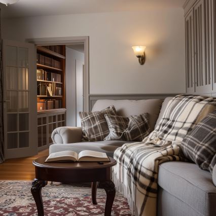 Brilagi - Fali lámpa CLASSIC 1xE27/60W/230V réz