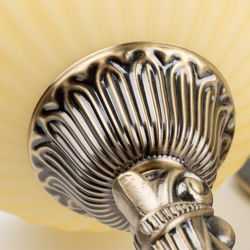 Brilagi - Fali lámpa CLASSIC 2xE27/60W/230V réz