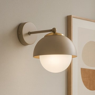 Brilagi - Fali lámpa COSMO 1xE27/60W/230V bézs/arany