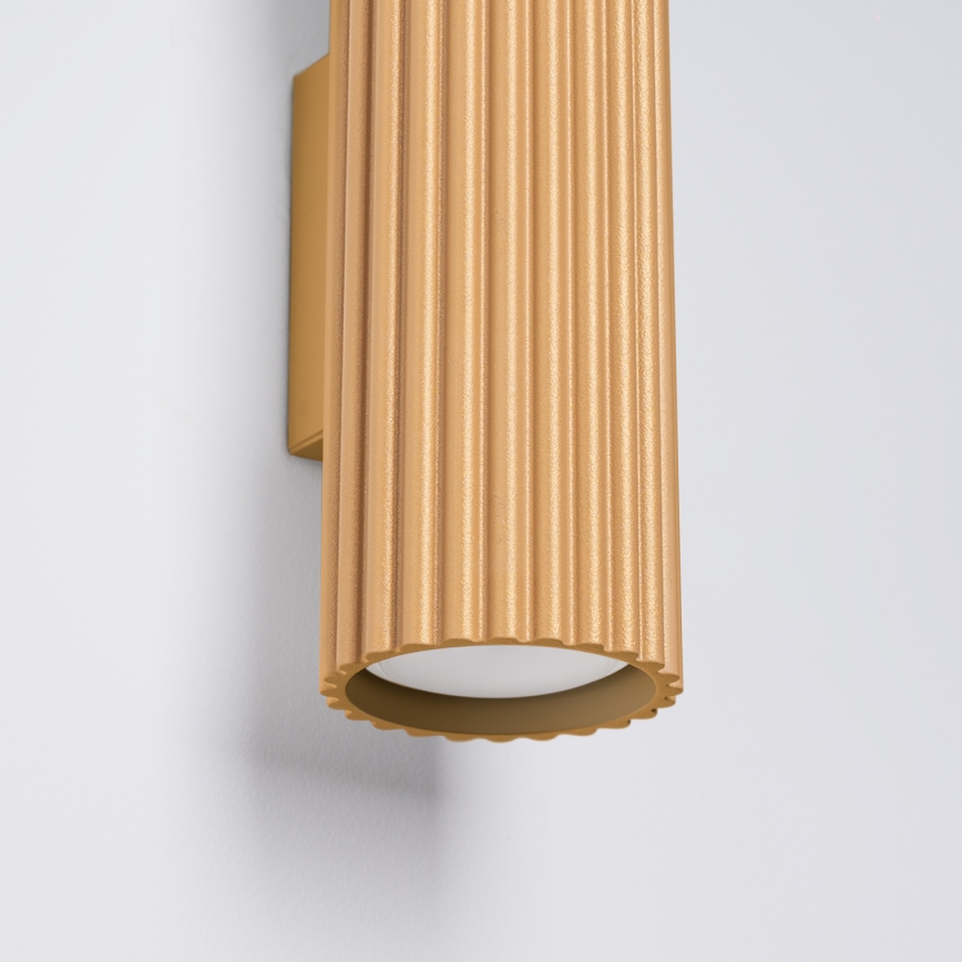 Brilagi - Fali lámpa CRESTO 2xGU10/10W/230V 20 cm arany