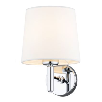 Brilagi - Fali lámpa MONTE 1xE27/60W/230V krémszínű/fényes króm