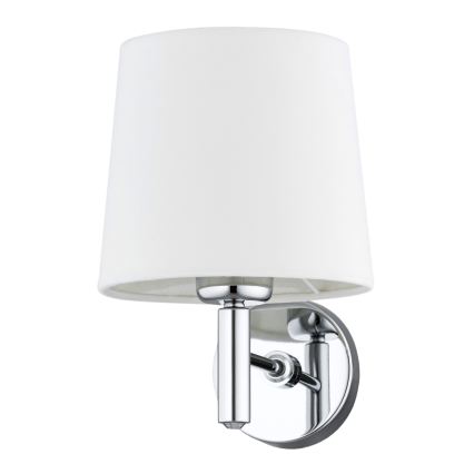 Brilagi - Fali lámpa MONTE 1xE27/60W/230V krémszínű/fényes króm