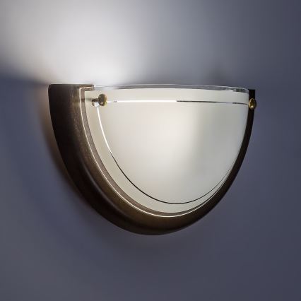 Brilagi - Fali lámpa ORBIS 1xE27/60W/230V 30 cm fenyő