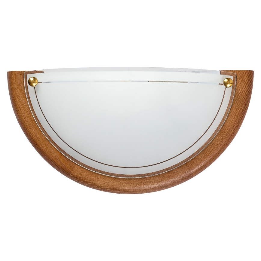 Brilagi - Fali lámpa ORBIS 1xE27/60W/230V 30 cm fenyő