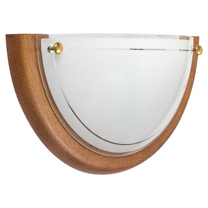 Brilagi - Fali lámpa ORBIS 1xE27/60W/230V 30 cm fenyő