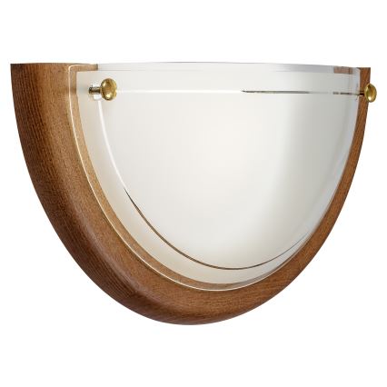 Brilagi - Fali lámpa ORBIS 1xE27/60W/230V 30 cm fenyő