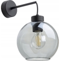 BRILAGI - Fali lámpa QUADRA 1xE27/60W/230V fekete/füstszürke