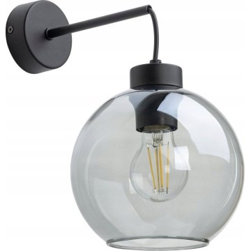 BRILAGI - Fali lámpa QUADRA 1xE27/60W/230V fekete/füstszürke