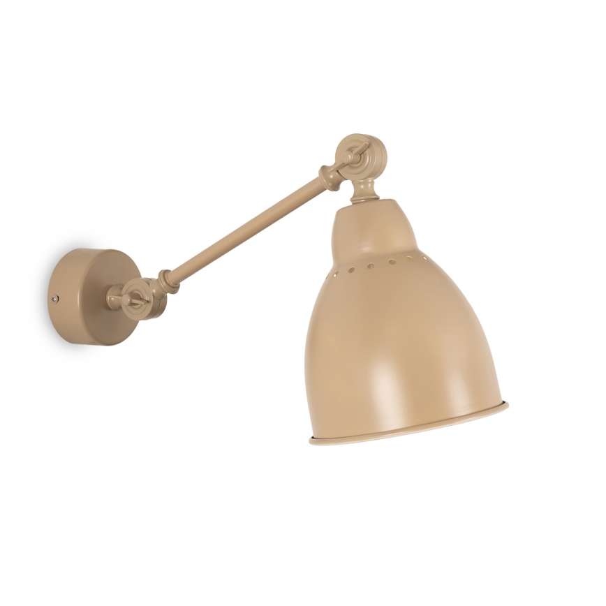 BRILAGI - Fali lámpa QUILL 1xE27/40W/230V 40 cm bézs