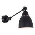 Brilagi - Fali lámpa QUILL 1xE27/40W/230V 40 cm fekete