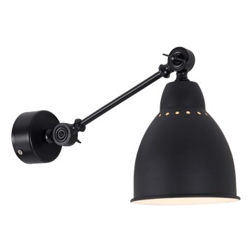 Brilagi - Fali lámpa QUILL 1xE27/40W/230V 40 cm fekete