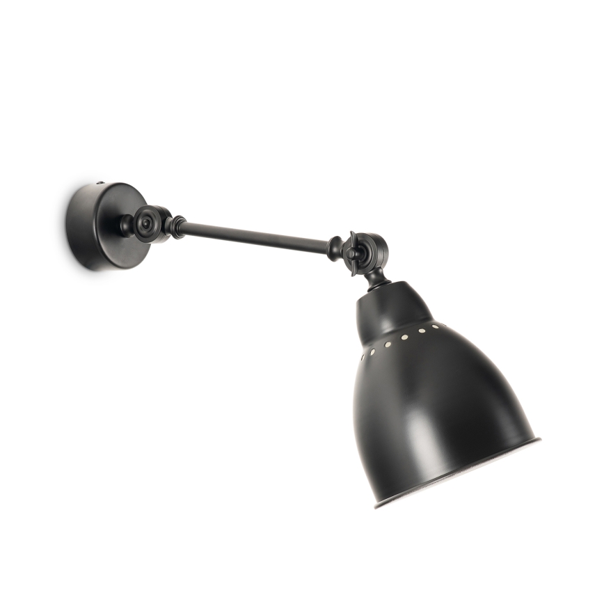 BRILAGI - Fali lámpa QUILL 1xE27/40W/230V 40 cm fekete