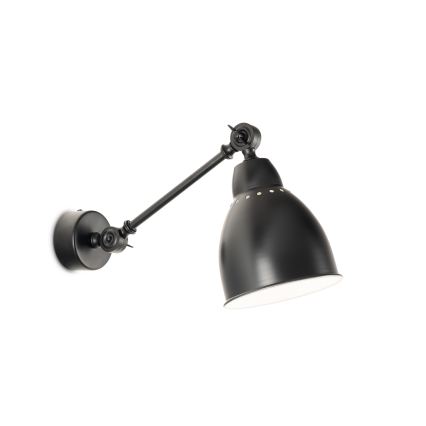 BRILAGI - Fali lámpa QUILL 1xE27/40W/230V 40 cm fekete