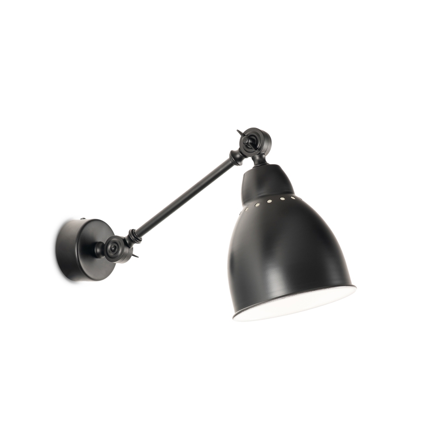 BRILAGI - Fali lámpa QUILL 1xE27/40W/230V 40 cm fekete
