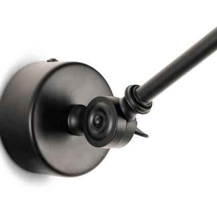 BRILAGI - Fali lámpa QUILL 1xE27/40W/230V 40 cm fekete