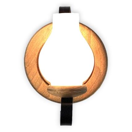 Brilagi - Fali lámpa ROATA APLICA 1xE14/40W/230V bükkfa