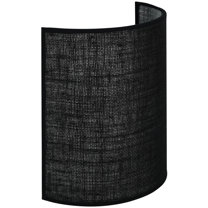 Brilagi - Fali lámpa SEMI 1xE27/15W/230V átmérő 20 cm fekete