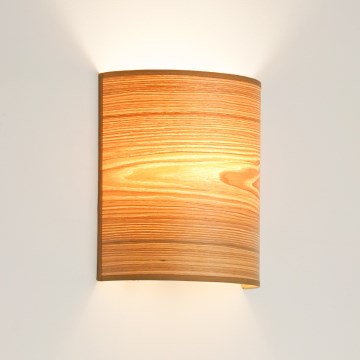 Brilagi - Fali lámpa SEMI 1xE27/15W/230V átm. 20 cm barna