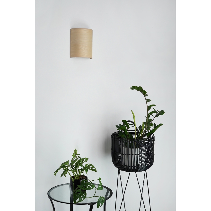 Brilagi - Fali lámpa SEMI 1xE27/15W/230V átm. 20 cm bézs