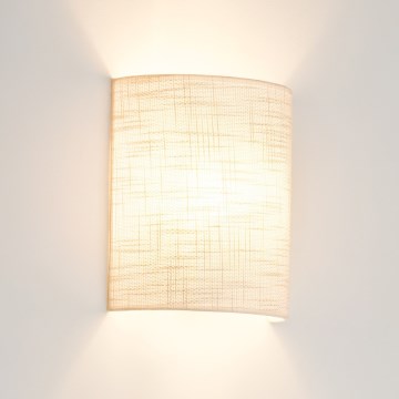 Brilagi - Fali lámpa SEMI 1xE27/15W/230V átm. 20 cm szürke
