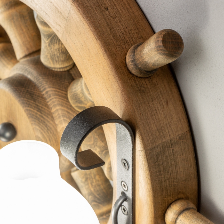 Brilagi - Fali lámpa TIMONA 3xE14/40W/230V bükkfa