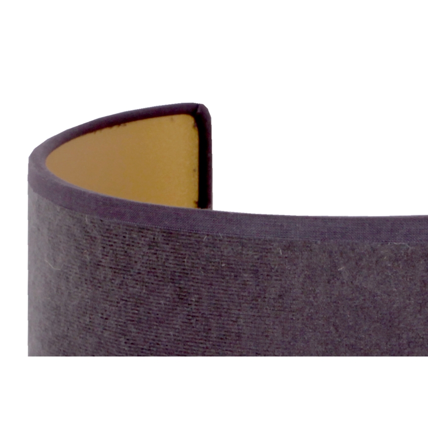 Brilagi - Fali lámpa VELVET 1xE27/40W/230V szürke